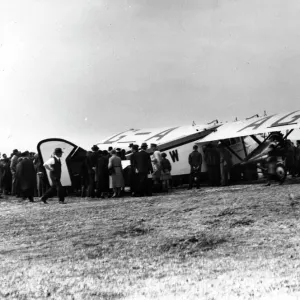 Westland Wessex plane G-aGW at Haldon Aerodrome, 1933