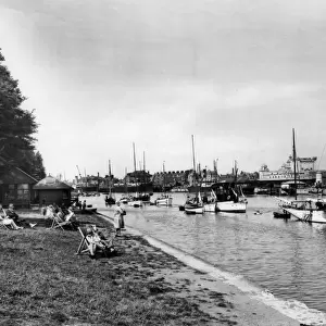 Weymouth Harbour, August 1929