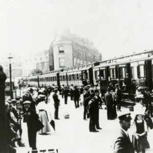 Weymouth Quay Station, c1905