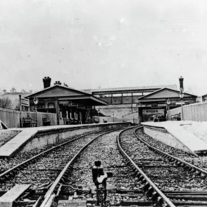 Gloucestershire Stations Canvas Print Collection: Winchcombe Station