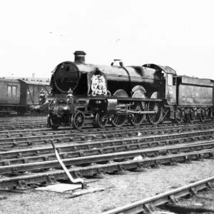 Windsor Castle hauling King George Vs funeral train, 1936 Windsor Castle hauling King George Vs funeral train, 1936