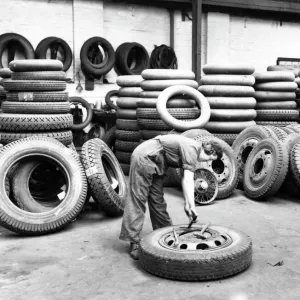 Women employee in the Road Motor Department at Slough, 1944