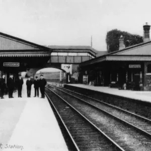 Wootton Bassett Junction Station, c. 1920