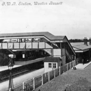 Wootton Bassett Junction Station, c. 1920