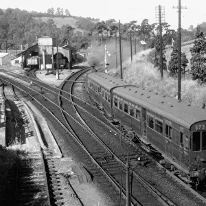 Yeovil Pen Mill Station, Somerset, July 1959