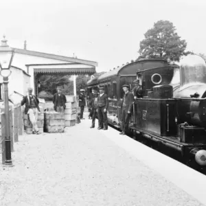 Ystrad Station, South Wales, c. 1900