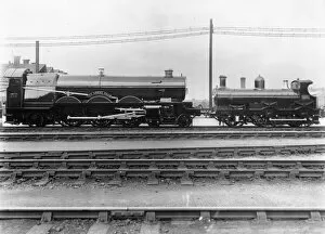 Other Standard Gauge Locomotives Gallery: No 111 The Great Bear with No 111 2-4-0 locomotive