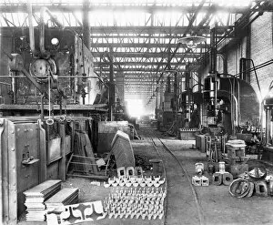 Swindon Works Gallery: No 18 Stamping Shop at Swindon Works in 1915