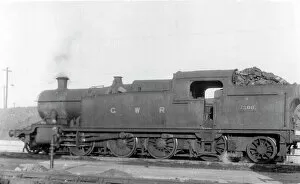 Images Dated 30th October 2015: 2-8-2 tank locomotive No. 7200 at Newton Abbott