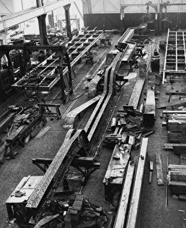Carriage Works Gallery: No 21 Shop, Wagon Repair and Building Shop, 1930