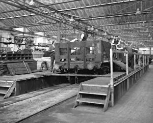 Workers at Swindon Works Gallery: No 21 Shop, Wagon Repairs and Building Shop, c1930s