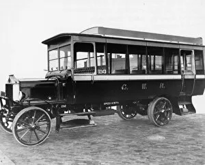 Road Motor Vehicles Collection: 3 1 / 2 ton AEC single decker omnibus, 1923