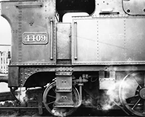2 6 2 Collection: No 4409 Prairie Tank Locomotive - Detail of cabside