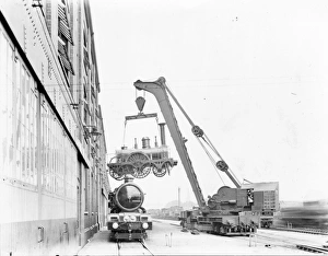 King George V Collection: No 6000 King George V and North Star outside Swindon Works, June 1927