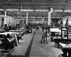 Carriage Works Gallery: No 7 Carriage Finishing Shop, 1907