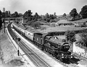 Images Dated 20th February 2007: No 7018 Drysllwyn Castle near Kingskerswell, 1956