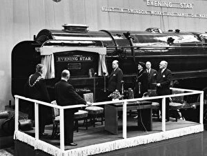 British Railways Collection: No 92220 Evening Star naming ceremony, 18th March 1960