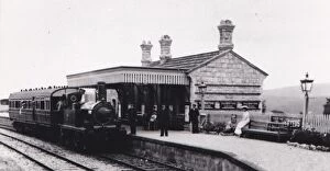 Dorset Collection: Abbotsbury Station, Dorset, c.1900