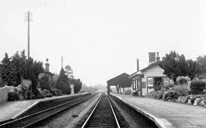 July Collection: Adlestrop Station, Gloucestershire, July 1958