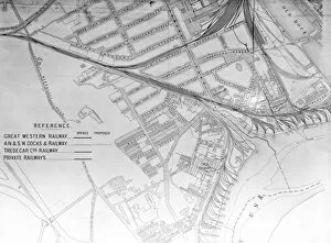Maps & Plans Gallery: Alexandra Dock, Newport
