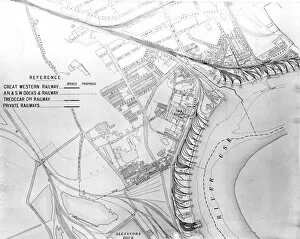 Maps & Plans Gallery: Alexandra Dock, Newport