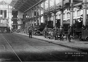 Victorian Gallery: B Shed in about 1900