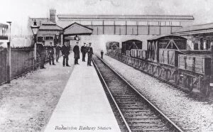 1910 Collection: Badminton Station, Gloucestershire, c.1910