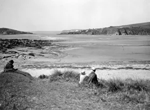 Sand Collection: Bantham & Bigbury Sands, Devon, summer 1928