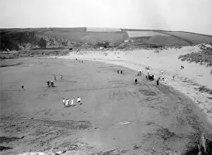 Coastal Gallery: Bantham Sands, Devon, August 1928
