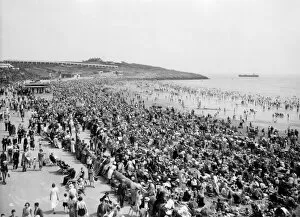 Barry Island Collection: Barry Island Beach, Wales, August, 1938