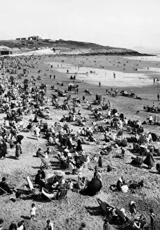 Holiday Collection: Barry Island, Wales, August 1927