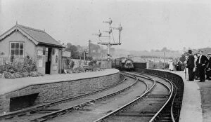 Welsh Stations Collection: Bassaleg Station, Wales, c1900