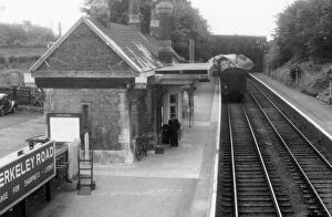 Images Dated 10th April 2018: Berkeley Road Station, Gloucestershire, c.1950s
