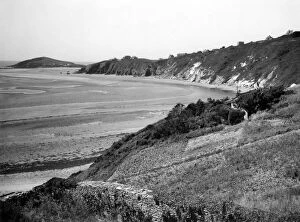 Devon Gallery: Bigbury-on-Sea & Burgh Island, Devon, August 1928