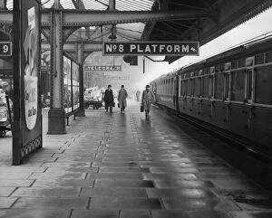 Birmingham Collection: Birmingham Snow Hill Station, c. 1940s