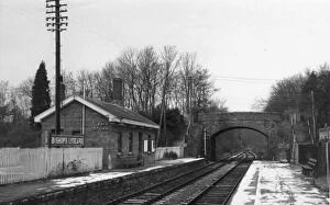 Images Dated 3rd March 2016: Bishops Lydeard Station, about 1960