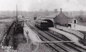 Images Dated 3rd March 2016: Bloxham Station, Oxfordshire, c.1905