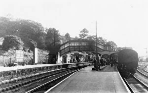 Images Dated 3rd March 2016: Bodmin Road Station, 1954