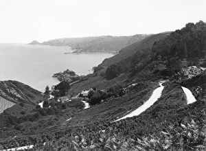 Channel Islands Collection: Bouley Bay, Jersey, June 1925