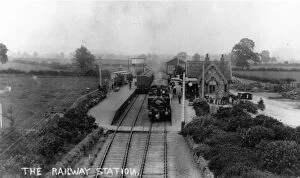 Gloucestershire Gallery: Bourton-on-the-Water Station, Gloucestershire, c.1910