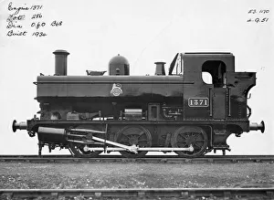 Pannier Gallery: BR Pannier Tank No. 1371, 1951