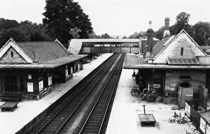 Footbridge Gallery: Bradford on Avon Station, c.1930s