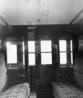 Passenger Coaches Gallery: Brake Third Carriage compartment, 1933