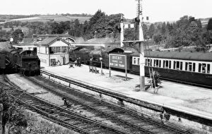 Brent Station Gallery: Brent Station, Devon, c.1950s