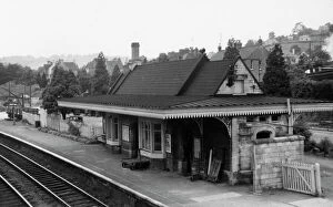 Platform Gallery: Brimscombe Station, Gloucestershire, 1962