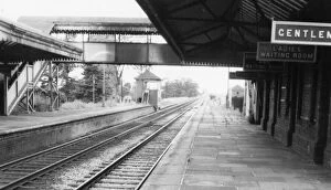Footbridge Gallery: Brinkworth Station, c.1950s