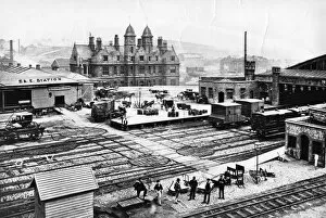 Bristol Gallery: Bristol and Exeter Railway Station, Bristol, 1870