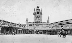 Tower Gallery: Bristol Temple Meads Station in about 1900