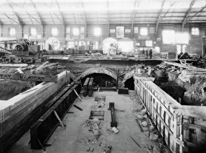Bristol Temple Meads Gallery: Bristol Temple Meads station alterations, 1934