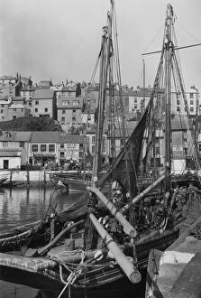 Fishing Collection: Brixham Harbour, Devon, 1936